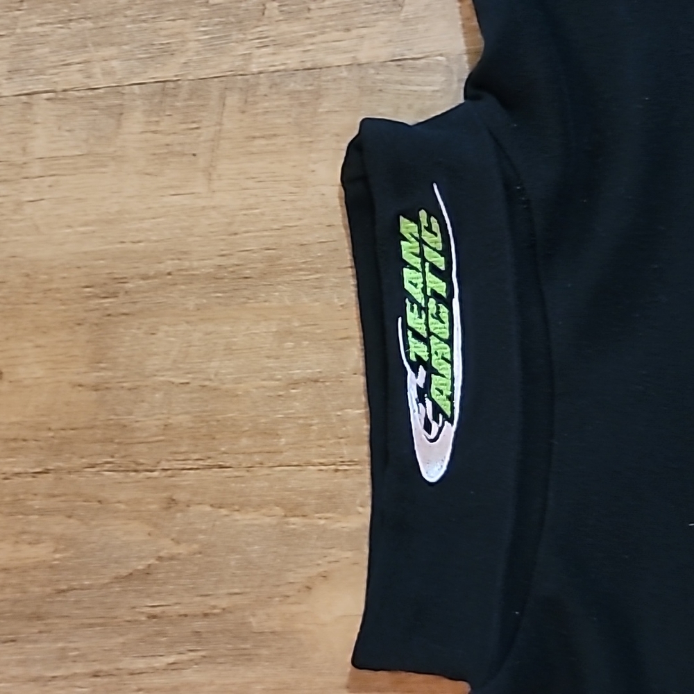 Gently Loved sledding ski doing team Arctic size LG black turtleneck Arcticwear - Picture 2 of 10
